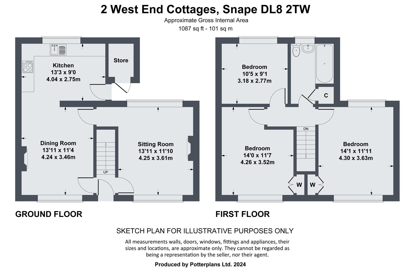 Property details for Snape, Bedale Guide Price £260,000 Vebra